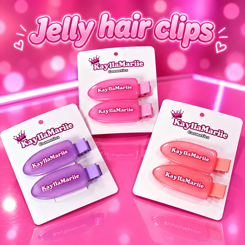 Jelly Hair Clips