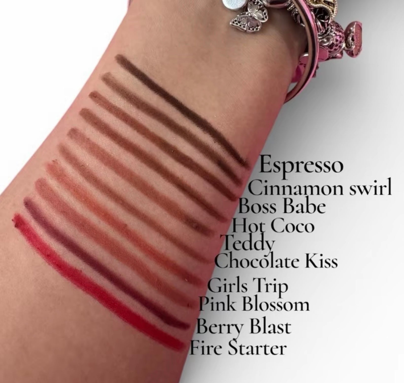 Lip Liners by KayllaMariie Cosmetics