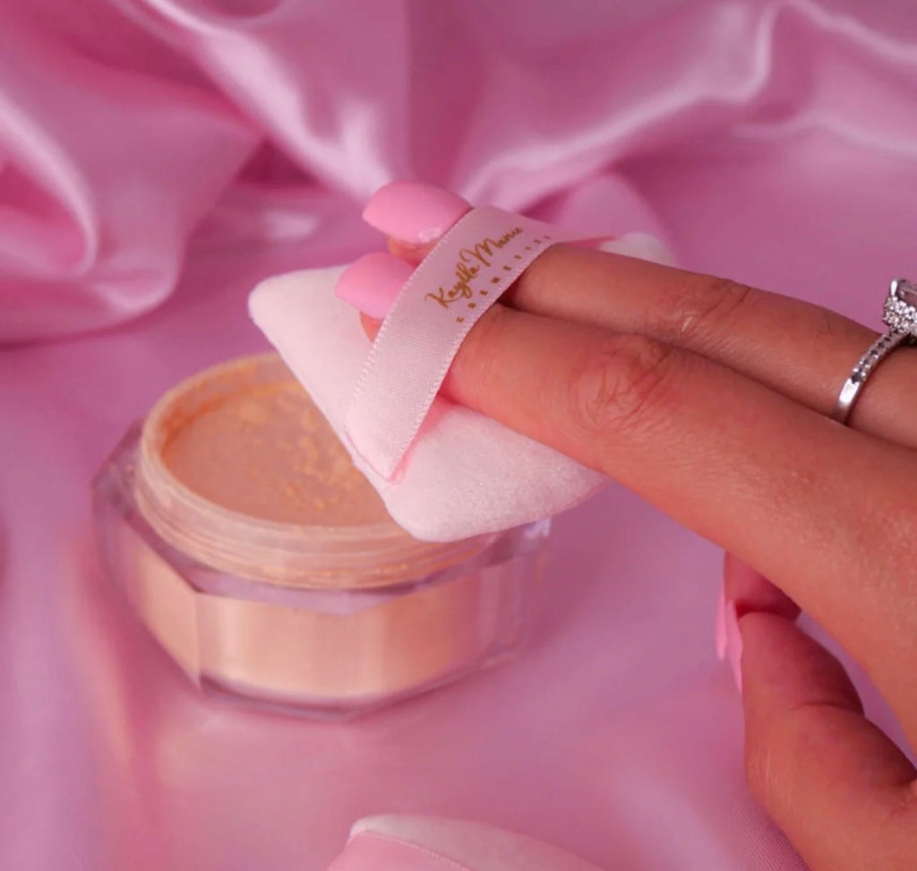 Velvet Powder Puffs (Twin Pack)