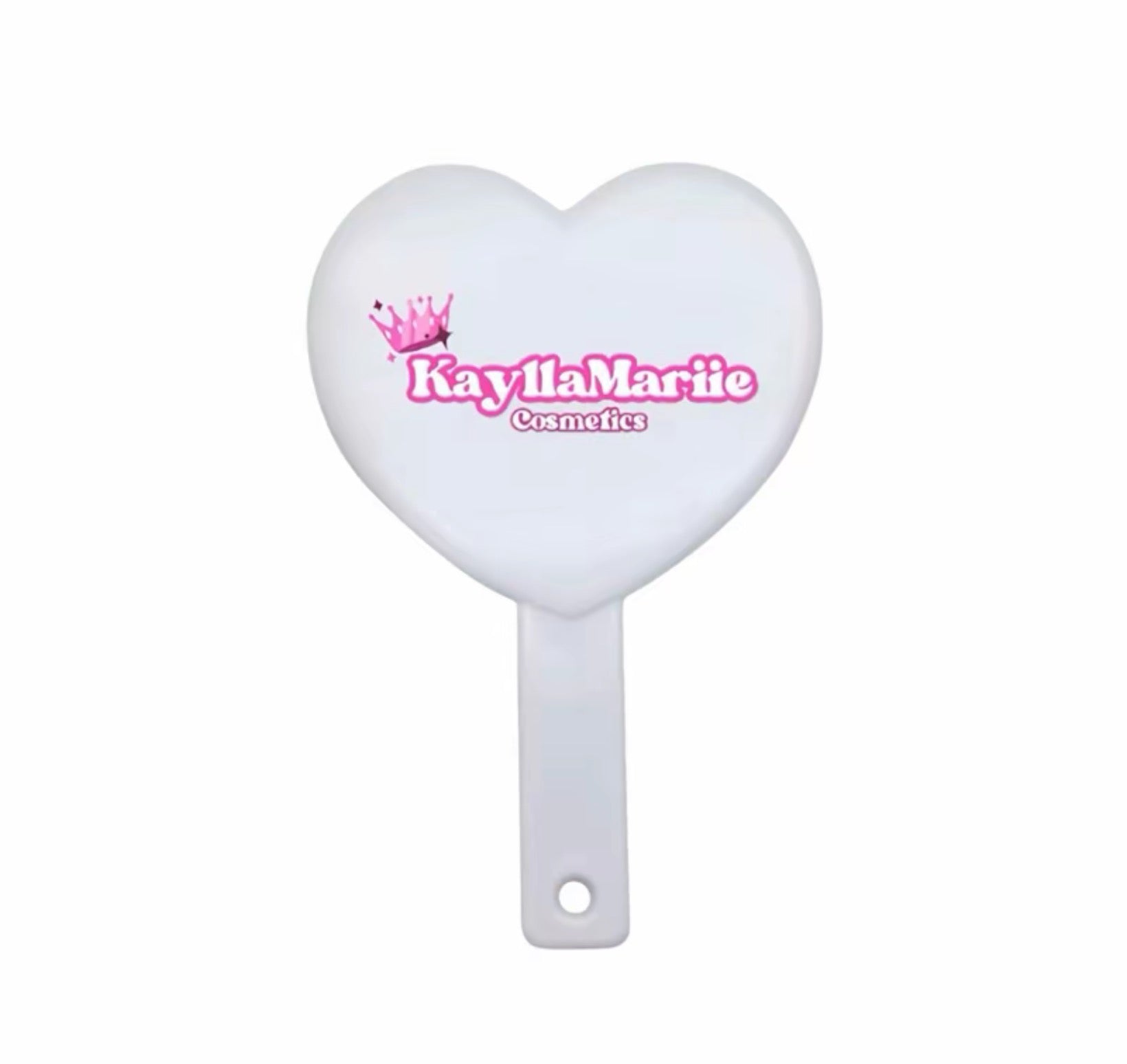 Kayllamariie Heart Hand Mirror