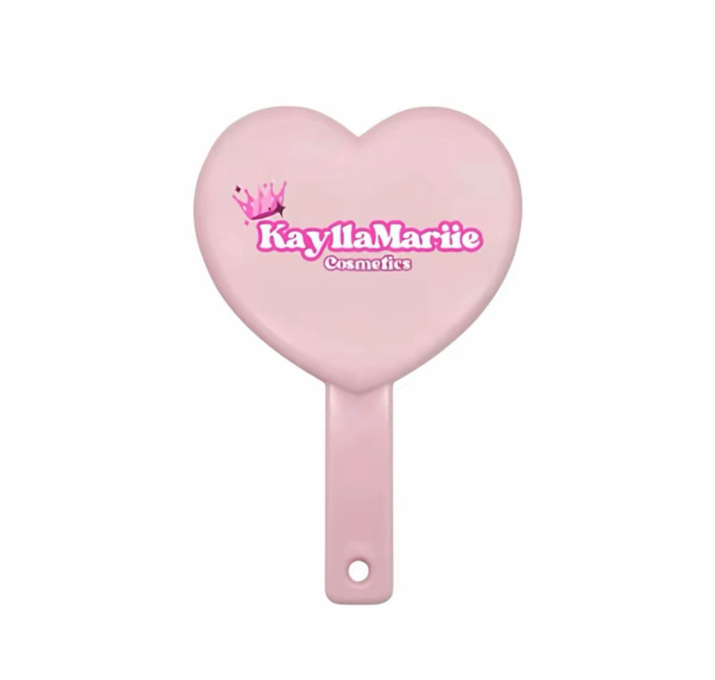 Kayllamariie Heart Hand Mirror