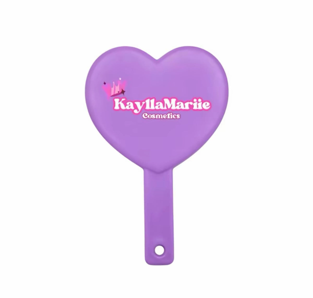 Kayllamariie Heart Hand Mirror