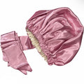 Reversible Silk Ribbon Bonnet