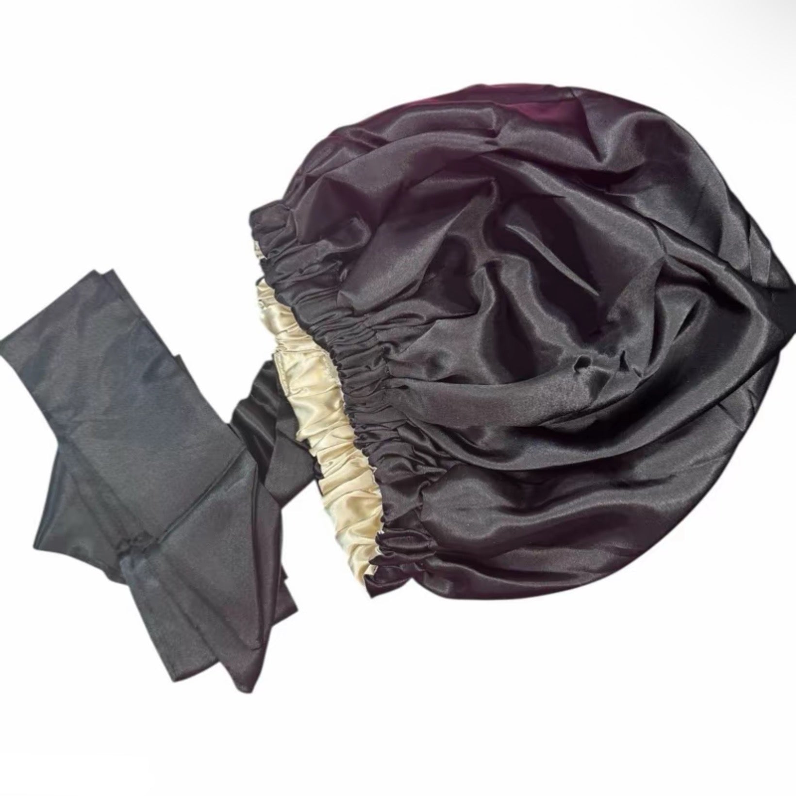 Reversible Silk Ribbon Bonnet