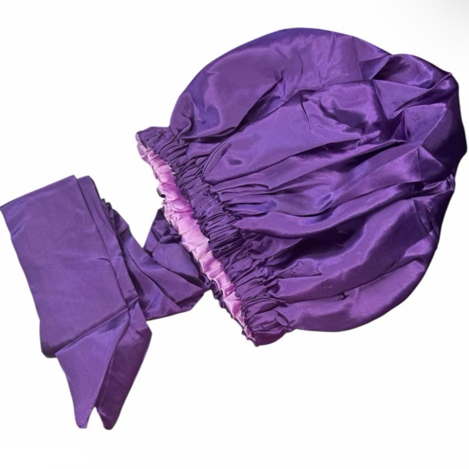 Reversible Silk Ribbon Bonnet